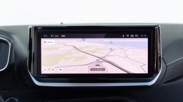 Peugeot E-208 review - sat-nav